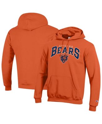 Мужское худи Champion Orange Chicago Bears Power Blend Arch over Logo