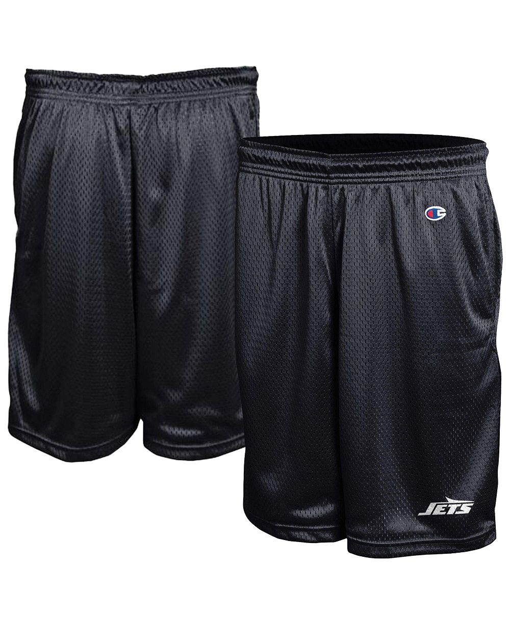 Мужские сетчатые шорты Champion Black New York Jets Classic