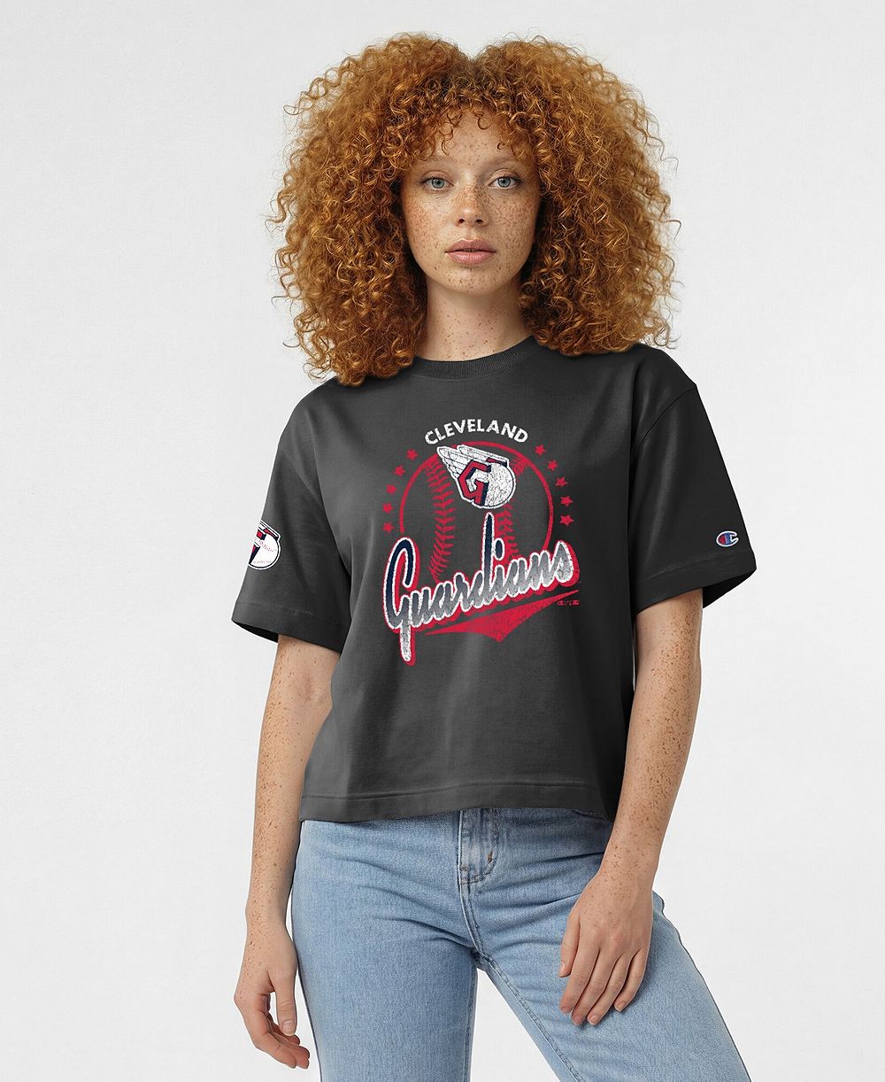 Женская футболка Champion Cleveland Guardians Graphic Oversized-Fit