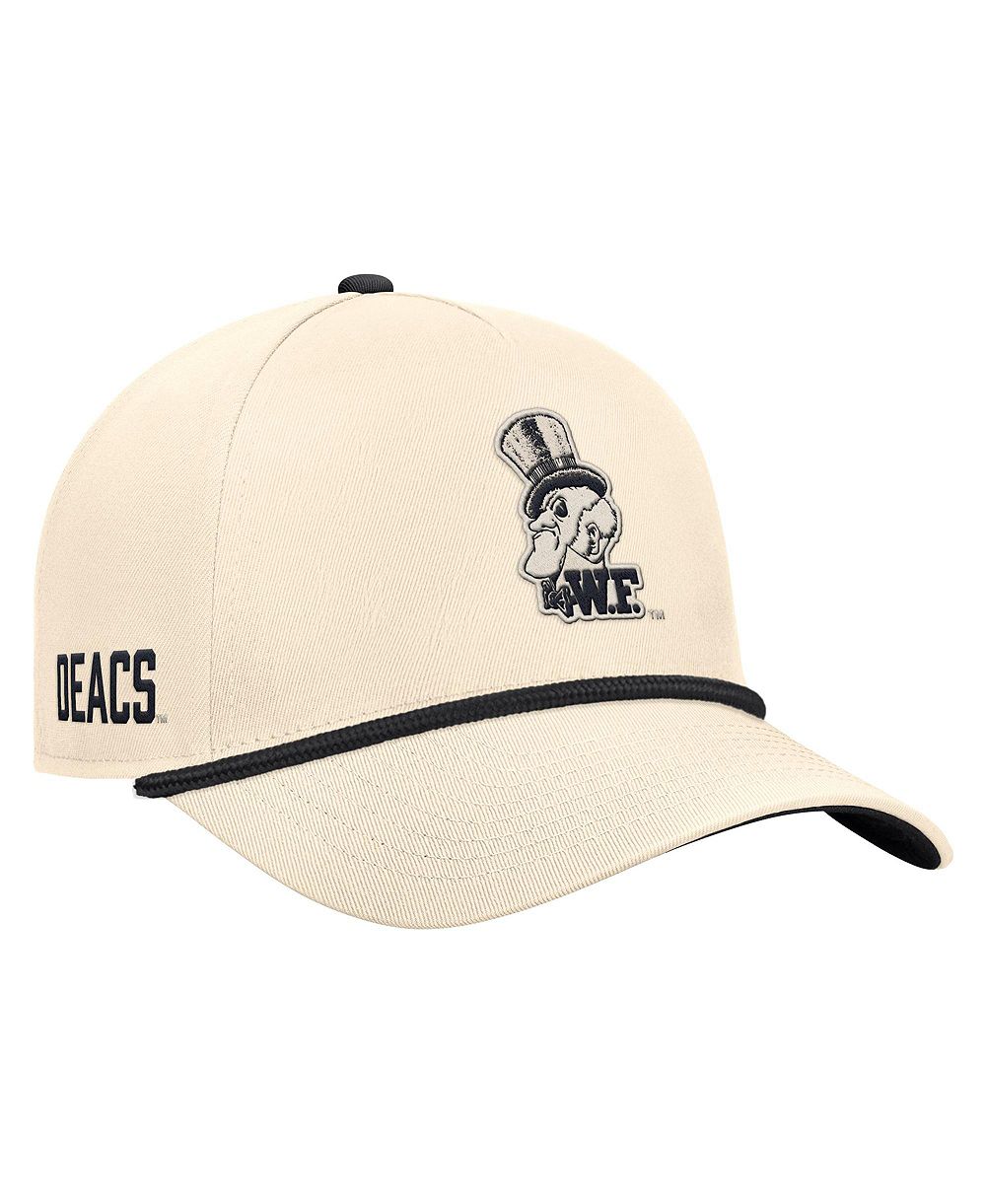 Мужская регулируемая кепка Nike Vintage Rope Rise с логотипом Wake Forest Demon Deacons
