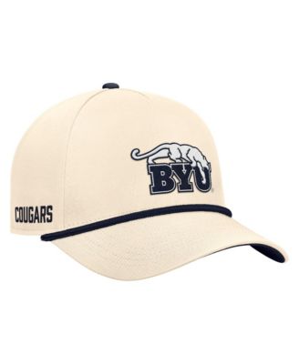 Nike Men's Natural BYU Cougars Vintage Rope Rise Adjustable Hat