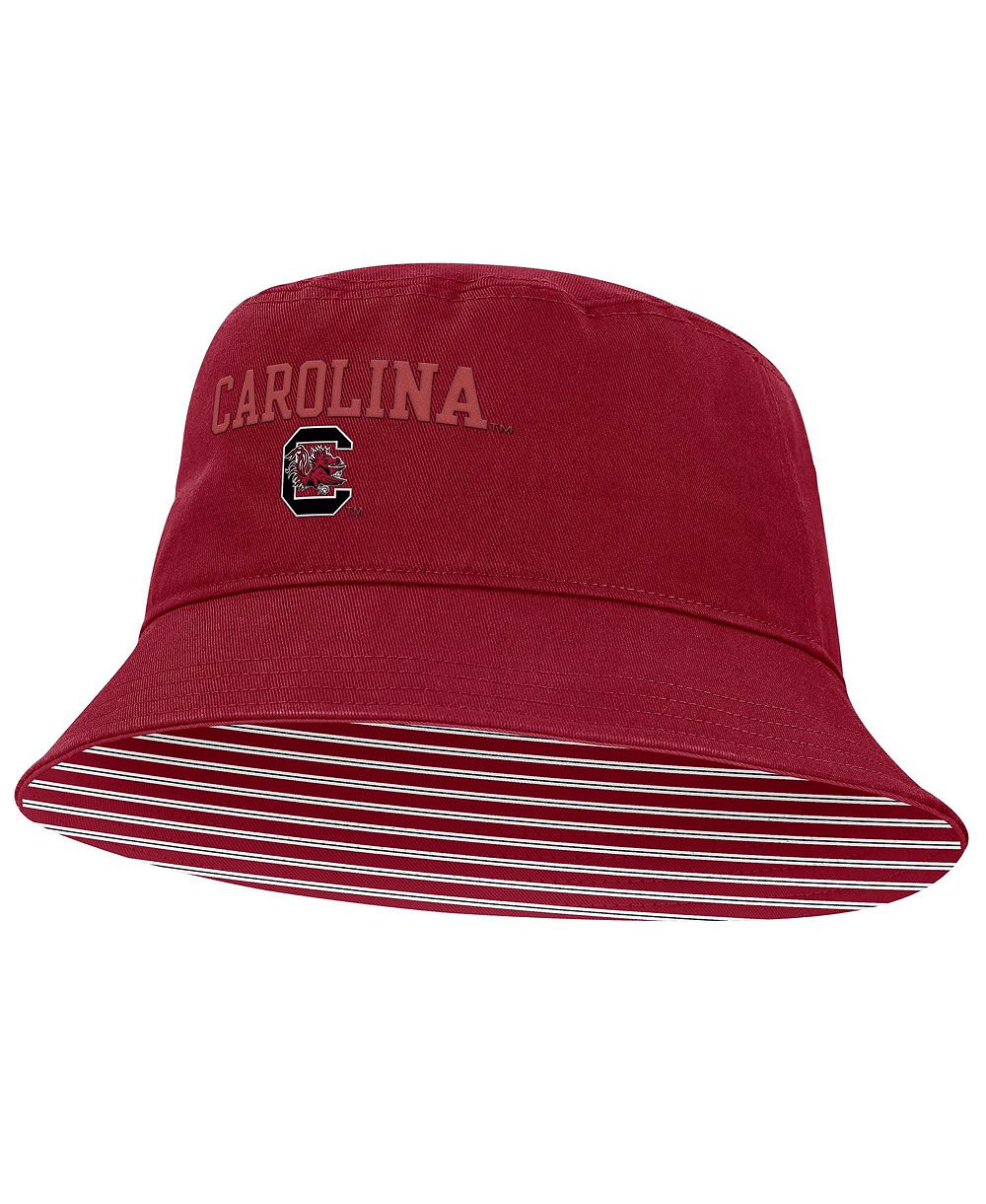Nike Men's Garnet South Carolina Gamecocks Apex Striped Bucket Hat