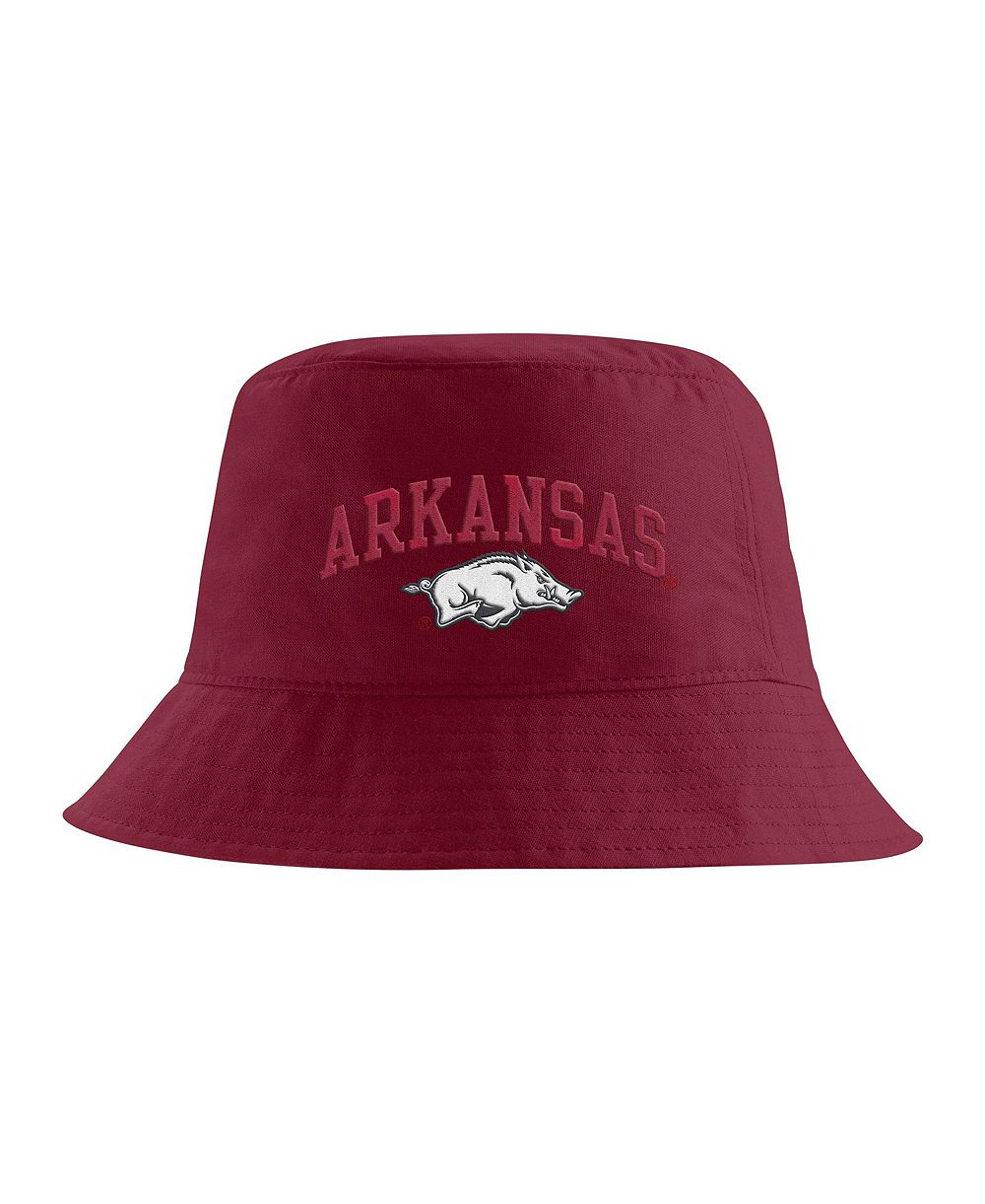 Мужская бейсболка Nike Cardinal Arkansas Razorbacks Apex в полоску