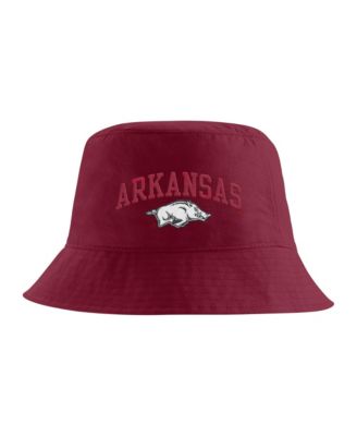 Мужская бейсболка Nike Cardinal Arkansas Razorbacks Apex в полоску