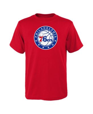 Outerstuff детская футболка с основным логотипом Philadelphia 76ers, красная