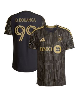 Adidas Men's Denis Bouanga Black LAFC 2026 2026 Primary Kit On-Field Authentic Patch Jersey