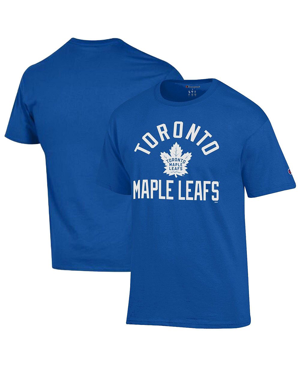 Мужская футболка Champion Blue Toronto Maple Leaf's Primary Logo
