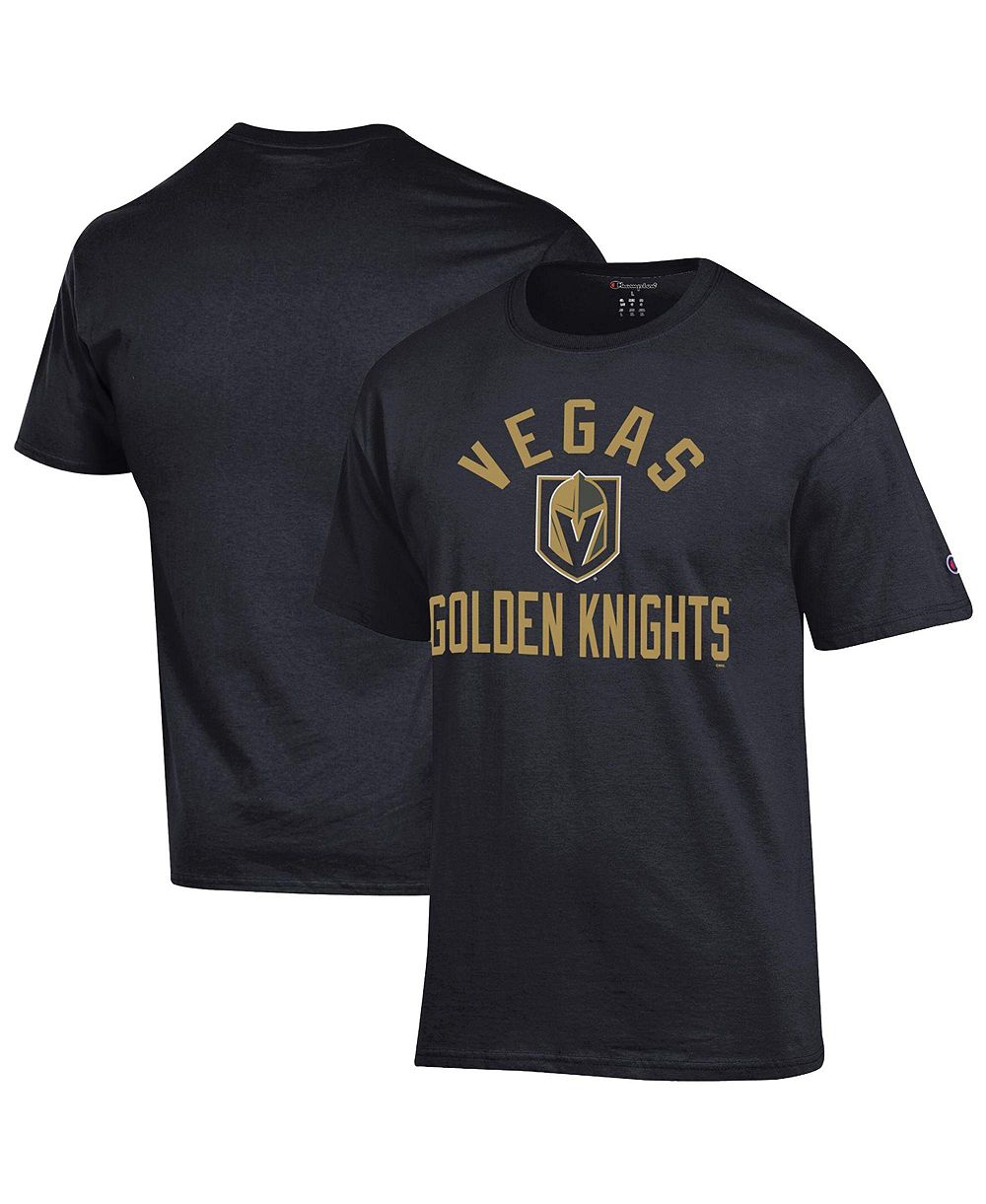 Champion Мужская футболка-джерси Black Vegas Golden Knights Primary Logo