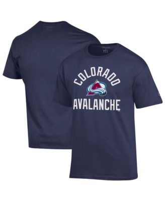 Мужская футболка Champion Navy Colorado Avalanche Primary Logo Jersey T-Shirt