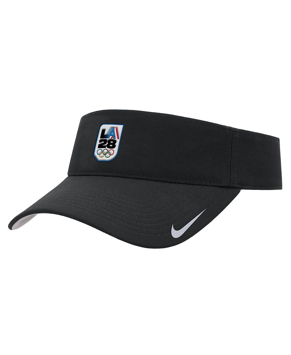 Мужская регулируемая кепка Nike LA28 Summer Olympics Ace Dri-FIT черного цвета