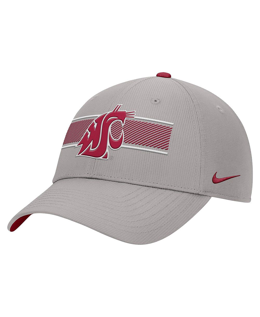 Nike Men's Gray Washington State Cougars Ripstop Dri-FIT Adjustable Hat