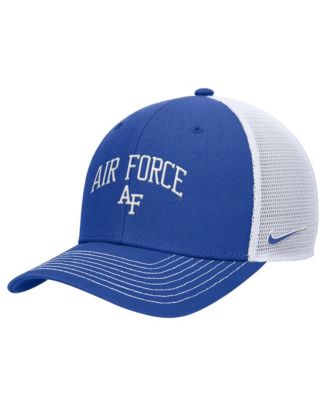 Nike Мужская синяя кепка Air Force Falcons Rise с регулируемым ремешком
