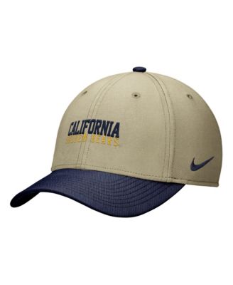 Nike мужская бежево-синяя бейсболка Cal Bears Dri-FIT SwooshFlex