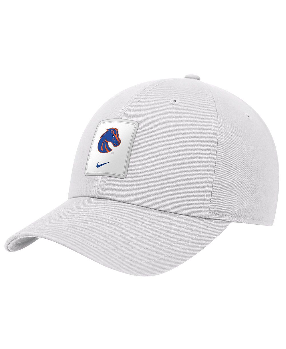 Мужская регулируемая кепка Nike 2026 On-Field Club, цвет белый, Boise State Broncos