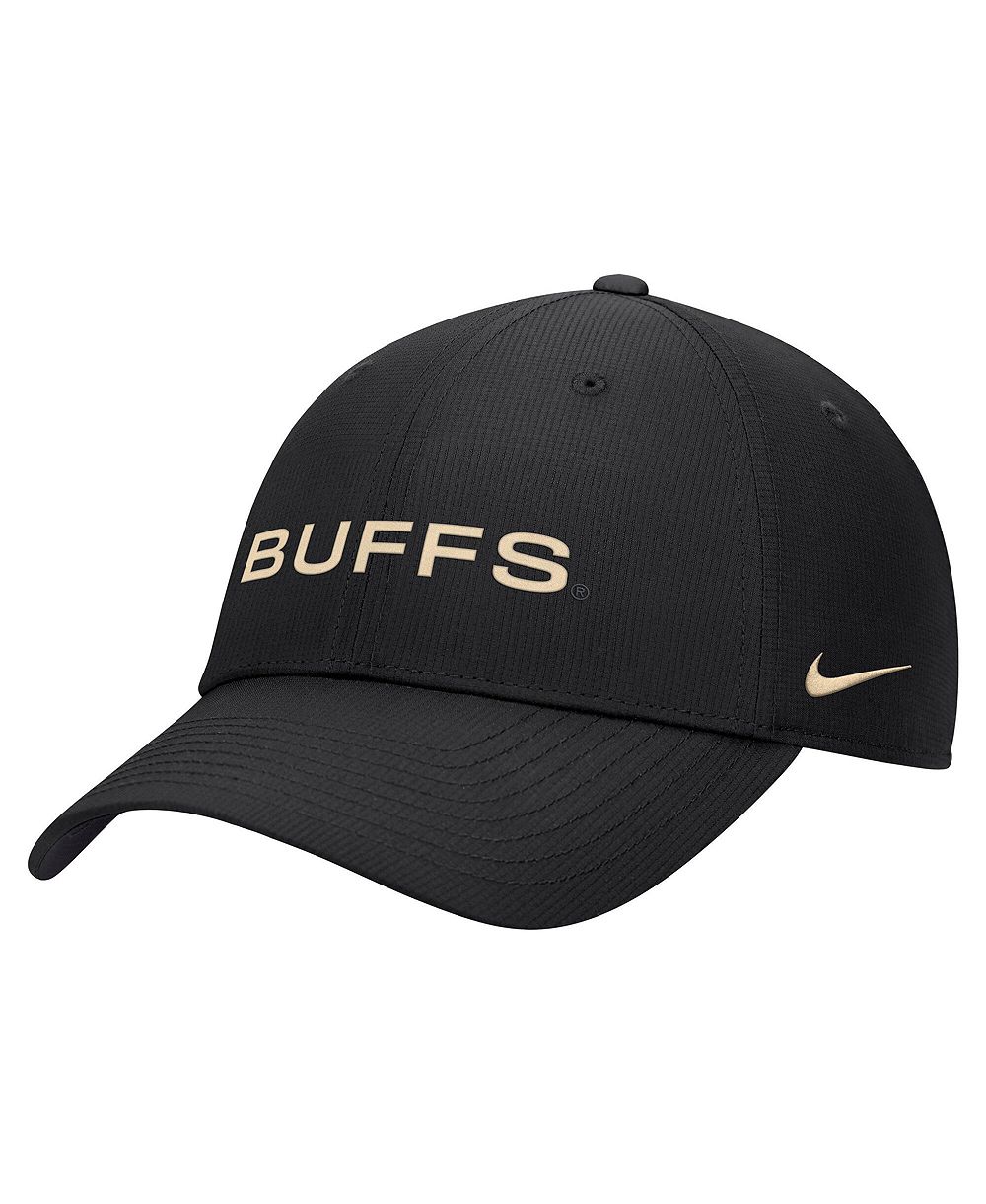 Nike Men's Black Colorado Buffaloes 2026 Sideline Ripstop Dri-FIT Adjustable Hat