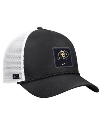 Nike Men's Black Colorado Buffaloes 2026 On-Field Rope Adjustable Trucker Hat
