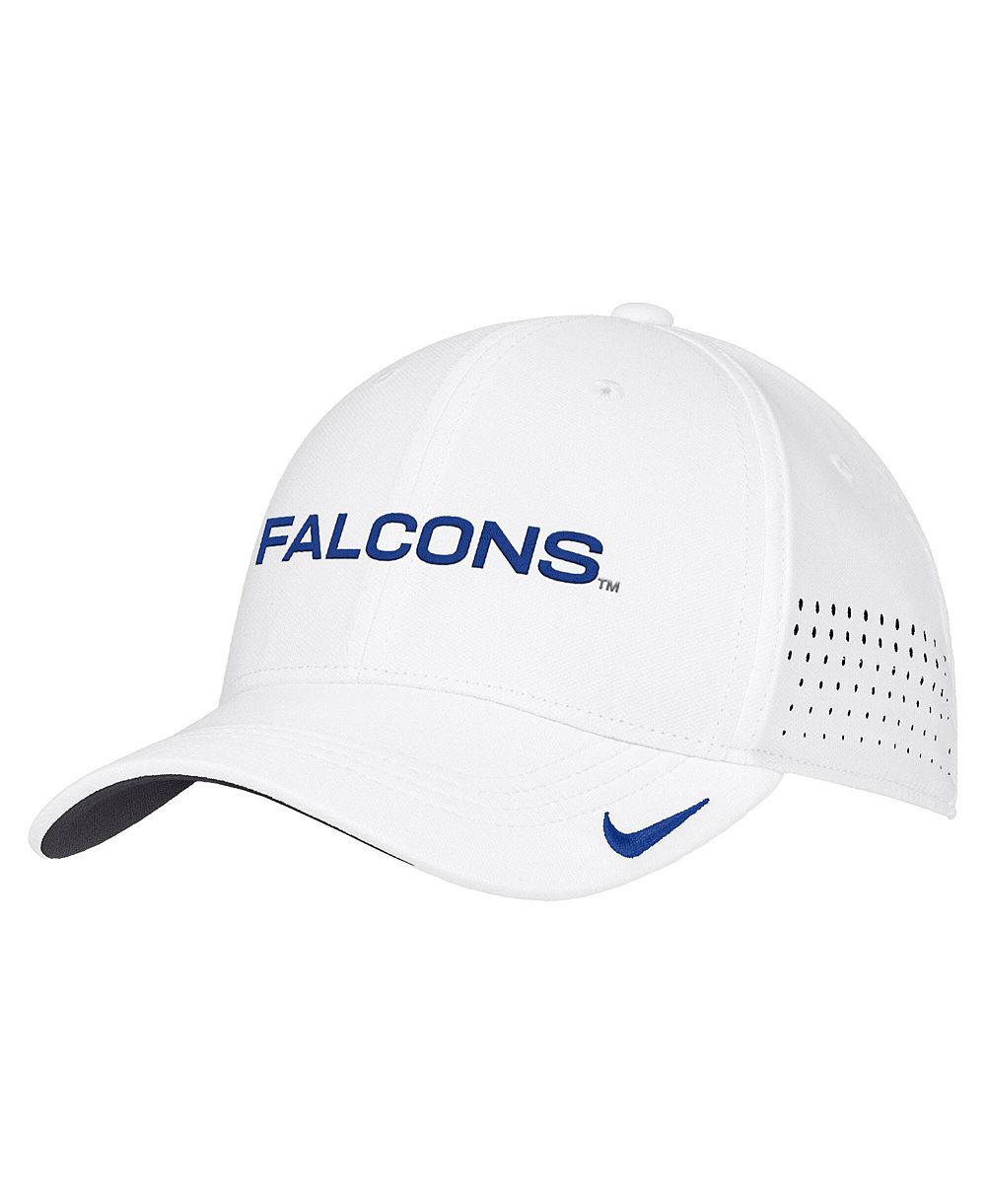 Nike мужская белая кепка Air Force Falcons 2026 On-Field AeroBill SwooshFlex Dri-FIT