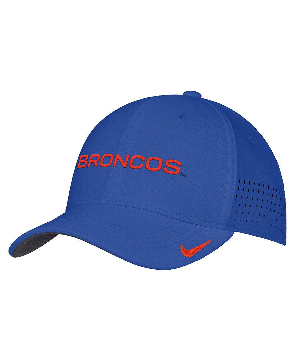 Nike мужская кепка AeroBill SwooshFlex Dri-FIT с логотипом Boise State Broncos 2026, королевского синего цвета