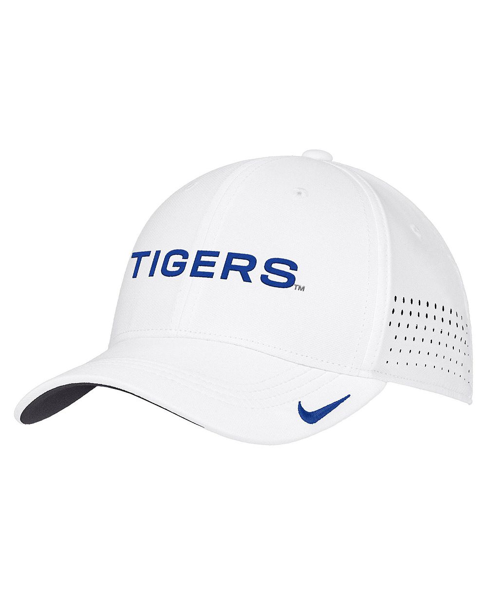 Nike Men's White Memphis Tigers 2026 On-Field AeroBill SwooshFlex Dri-FIT Hat