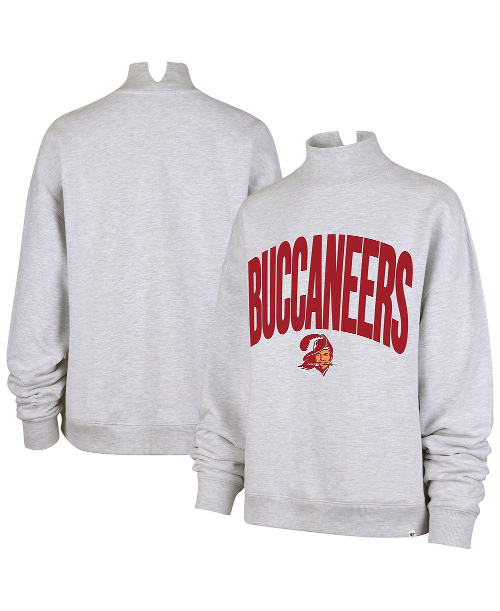 Женская толстовка '47 Brand Tampa Bay Buccaneers Subtle Muse Mock Neck Long-Sleeve Screen-Print