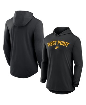 Мужская футболка Nike Army Black Knights 2026 West Point Classic Collection Dri-FIT с капюшоном черная