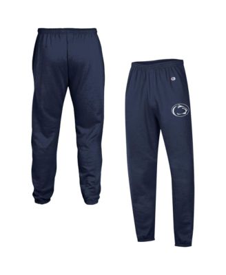 Champion Men's Navy Penn State Nittany Lions Powerblend Banded Fleece Sweatpants