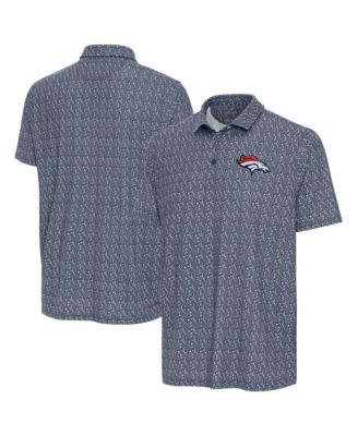 Мужская рубашка-поло Antigua Navy Denver Broncos Botanic