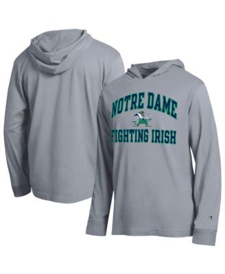 Мужская серая толстовка-футболка с длинным рукавом Notre Dame Fighting Irish High Motor All-Star, Champion