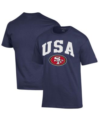 Мужская футболка Champion Navy San Francisco 49ers Americana