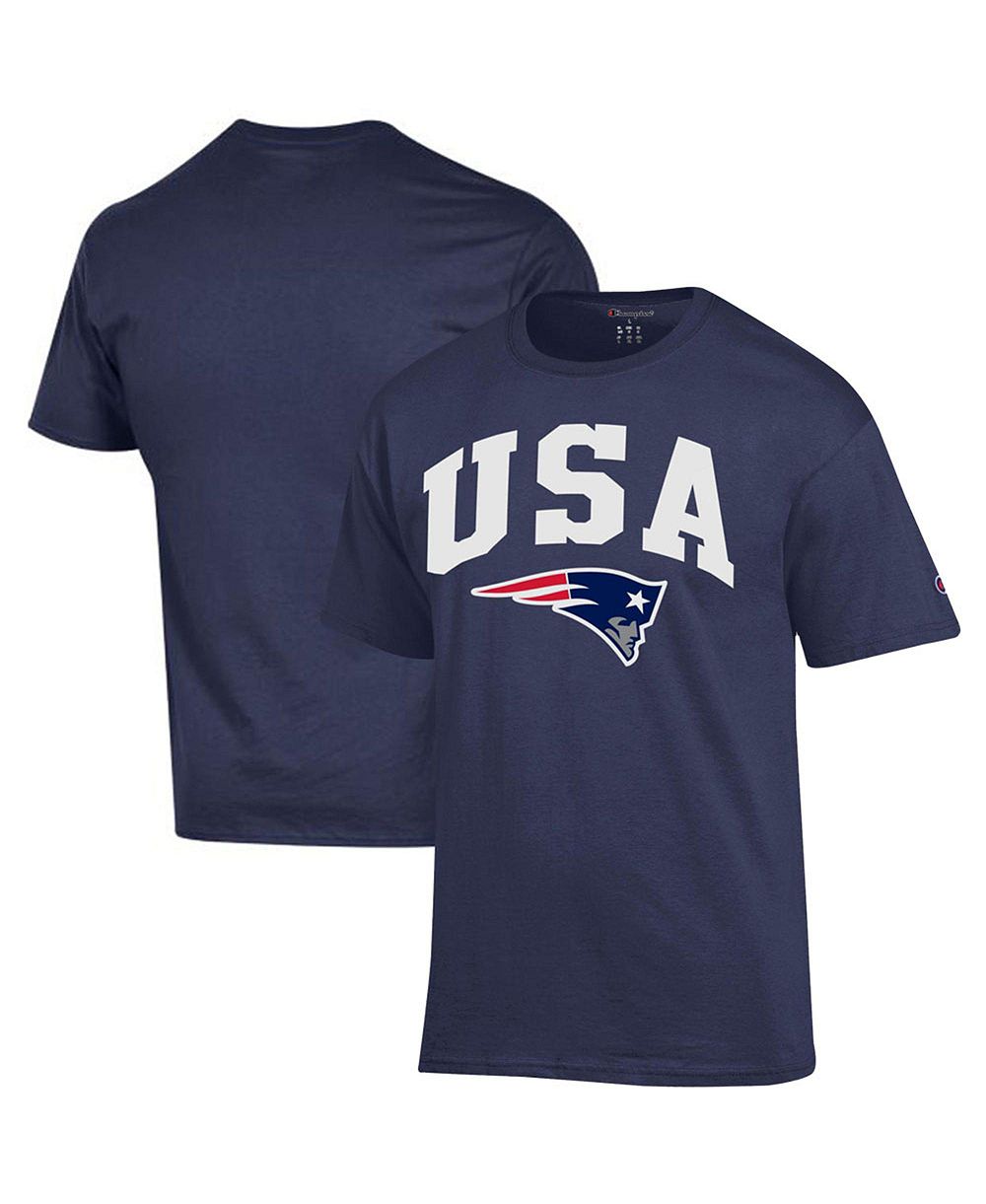 Мужская футболка Champion New England Patriots Americana, темно-синяя
