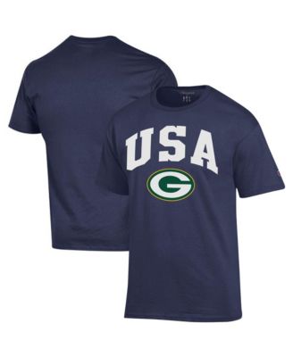Champion Мужская темно-синяя T-shirt Green Bay Packers Americana