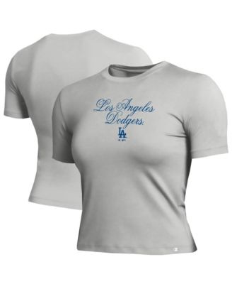 Champion Женская укороченная T-shirt Los Angeles Dodgers Cropped Fitted Graphic