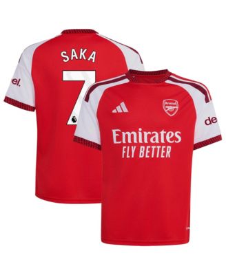 Детская реплика джерси Arsenal Bukayo Saka Red Adidas 2026/27 Home