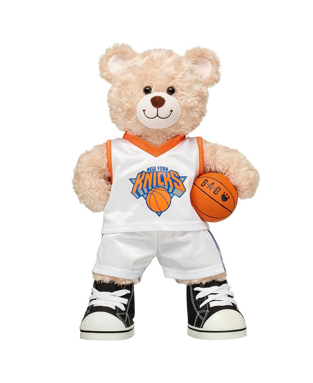 Плюшевый набор в подарок Build-A-Bear New York Knicks Happy Hugs Teddy Bear 16"