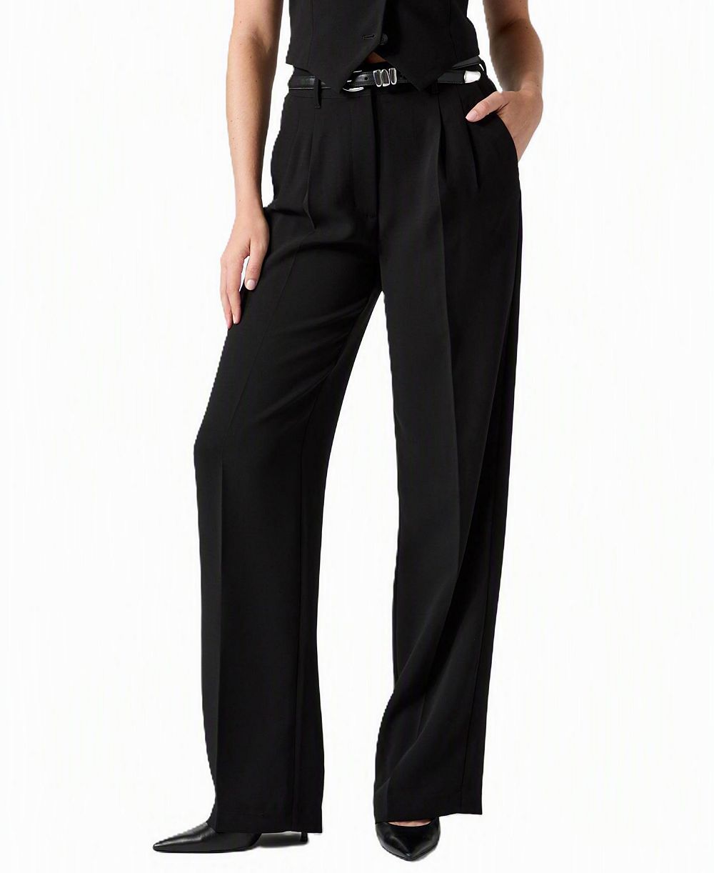 Женские брюки GUESS Women's Theoline Perfect Pant Wide-Leg High-Rise