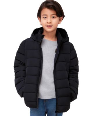 Rokka&Rolla Boys' Hudson Lightweight Hooded Puffer Jacket, Size 4-18