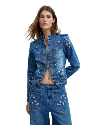 Женский вышитый жакет Desigual M C Lacroix