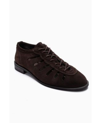 Forever and Always Shoes Женские повседневные туфли Astron из кожи с шнуровкой