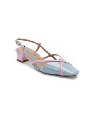 Baby blue patent