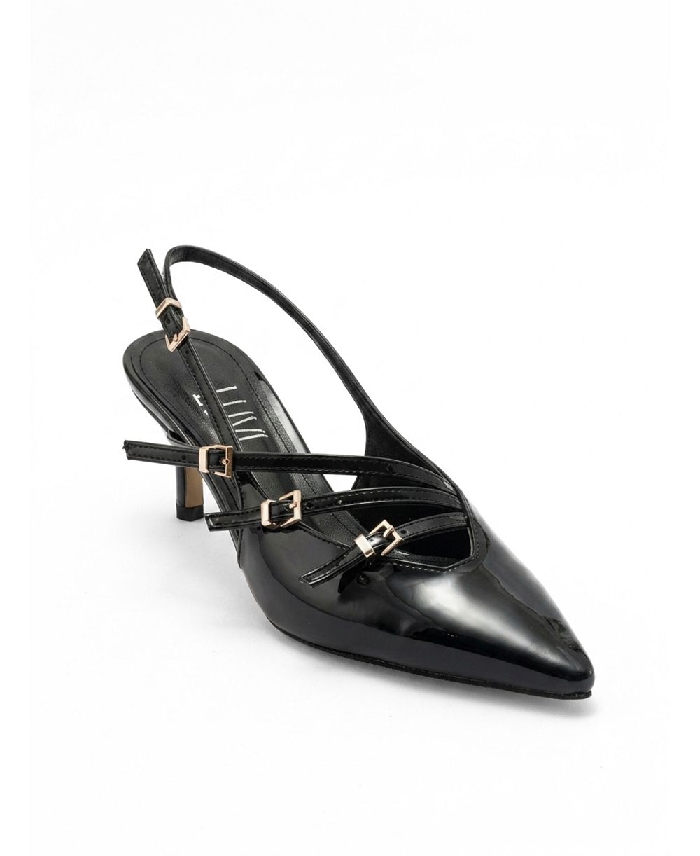 Prologue Shoes Женские Magra туфли-лодочки с открытым задником и острым носком