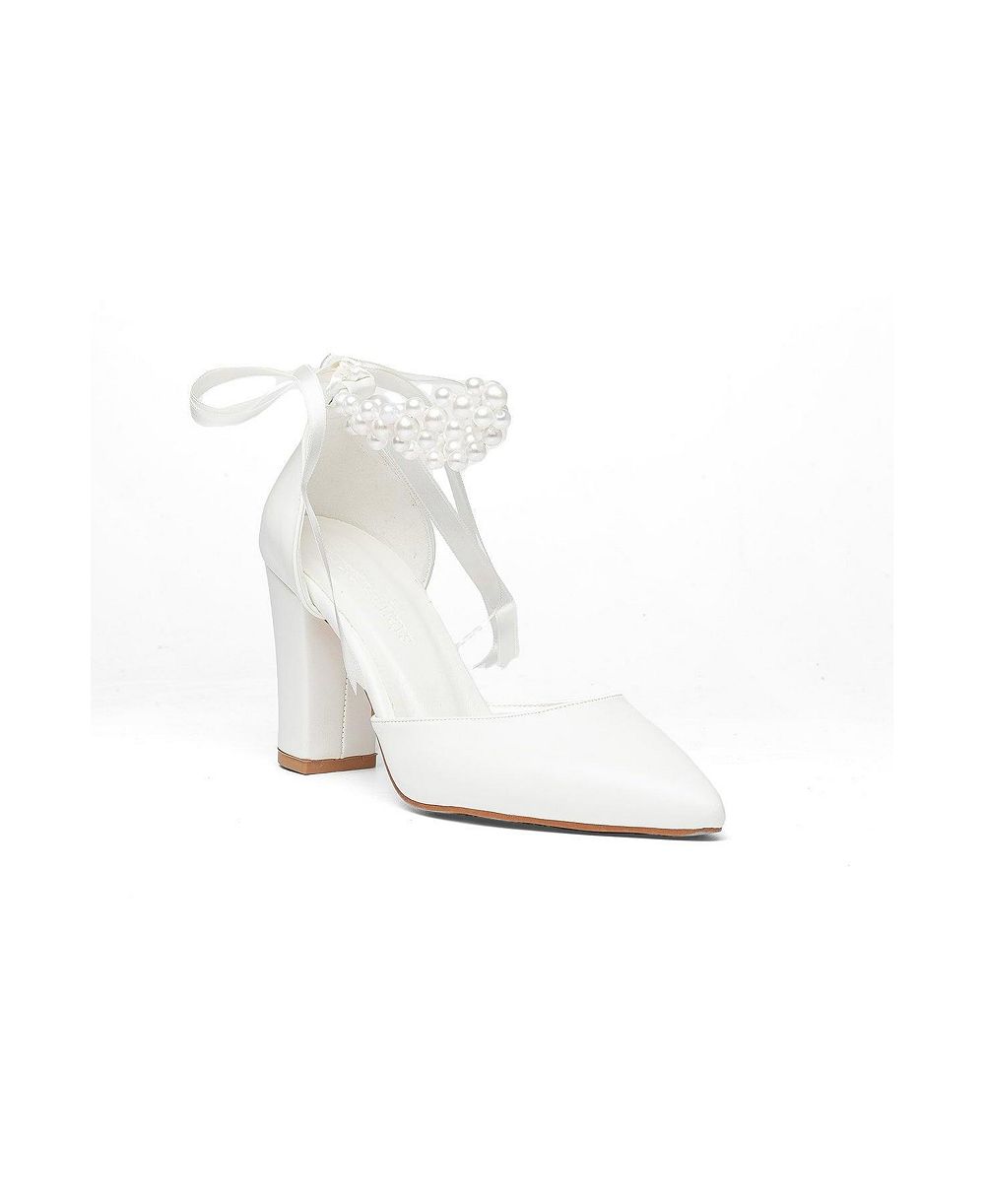 Женские свадебные туфли на устойчивом каблуке Prologue Shoes Elisa Block