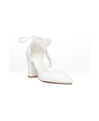 Женские свадебные туфли на устойчивом каблуке Prologue Shoes Elisa Block