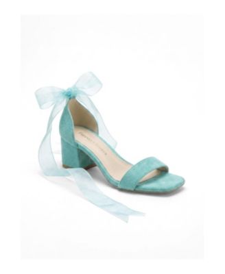 Aqua suede