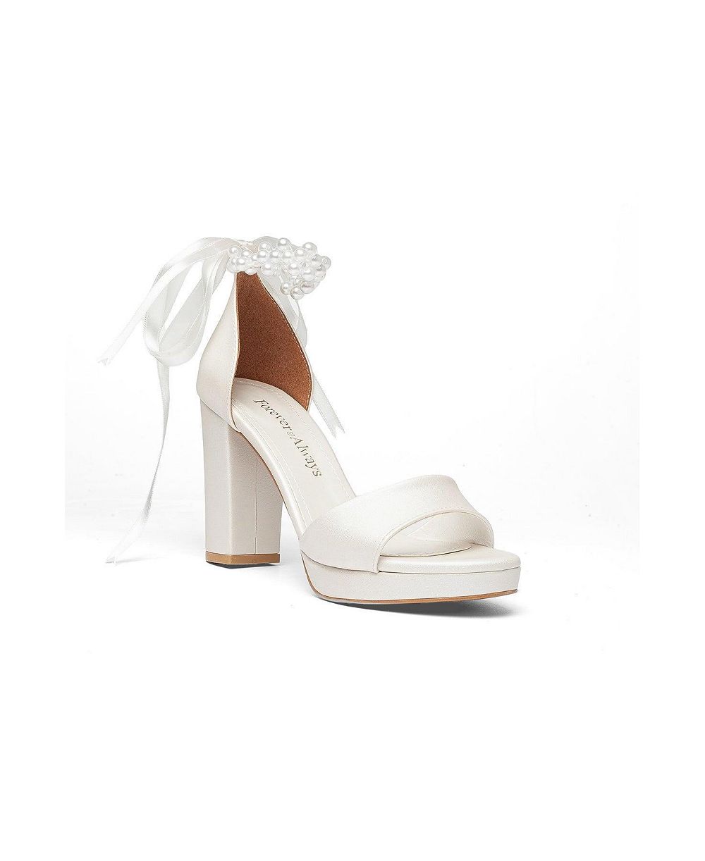 Женские свадебные босоножки Prologue Shoes Maera на устойчивом каблуке