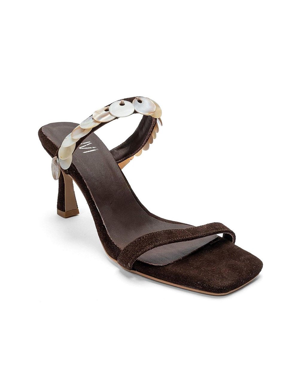 Женские босоножки Forever and Always Shoes Arund Leather Stiletto Ankle Strap