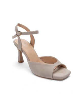 Beige suede