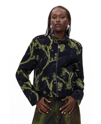 Женская короткая куртка Desigual с молнией