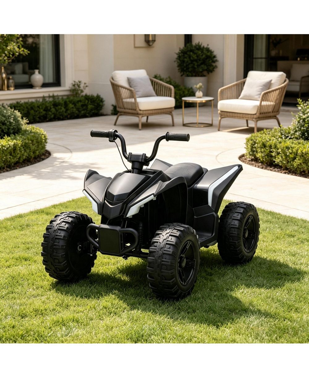 Детский квадроцикл homfan 12V Ride On ATV Quad с двумя моторами