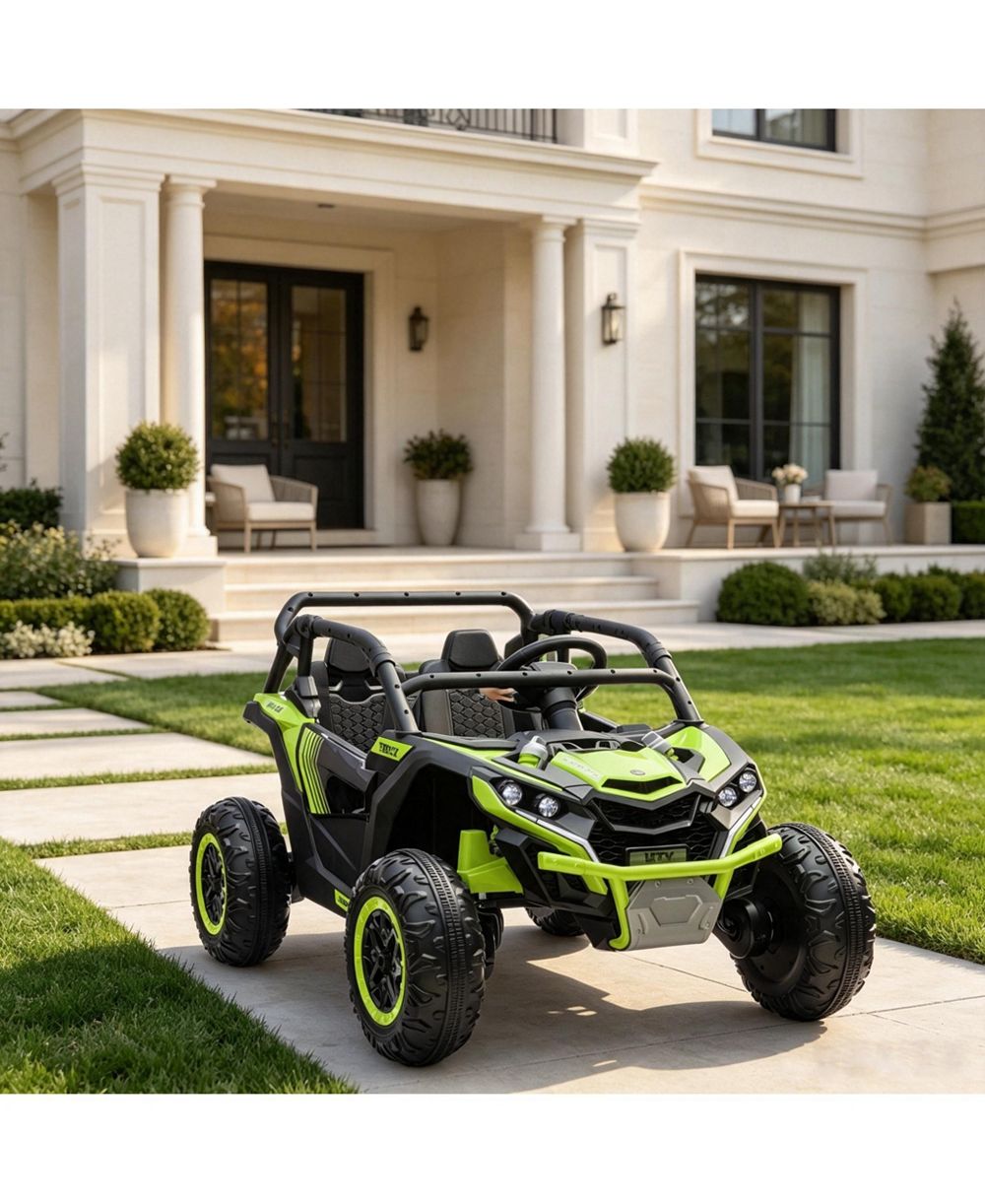 Детский электромобиль homfan 24V с пультом управления, 4WD, 100 lb. Capacity, Ages 3-6