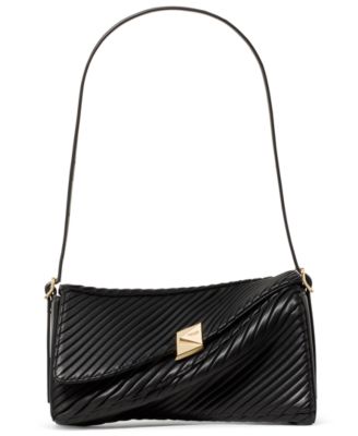 Маленькая сумка через плечо kate spade new york Deco Pleated Twisted Flap